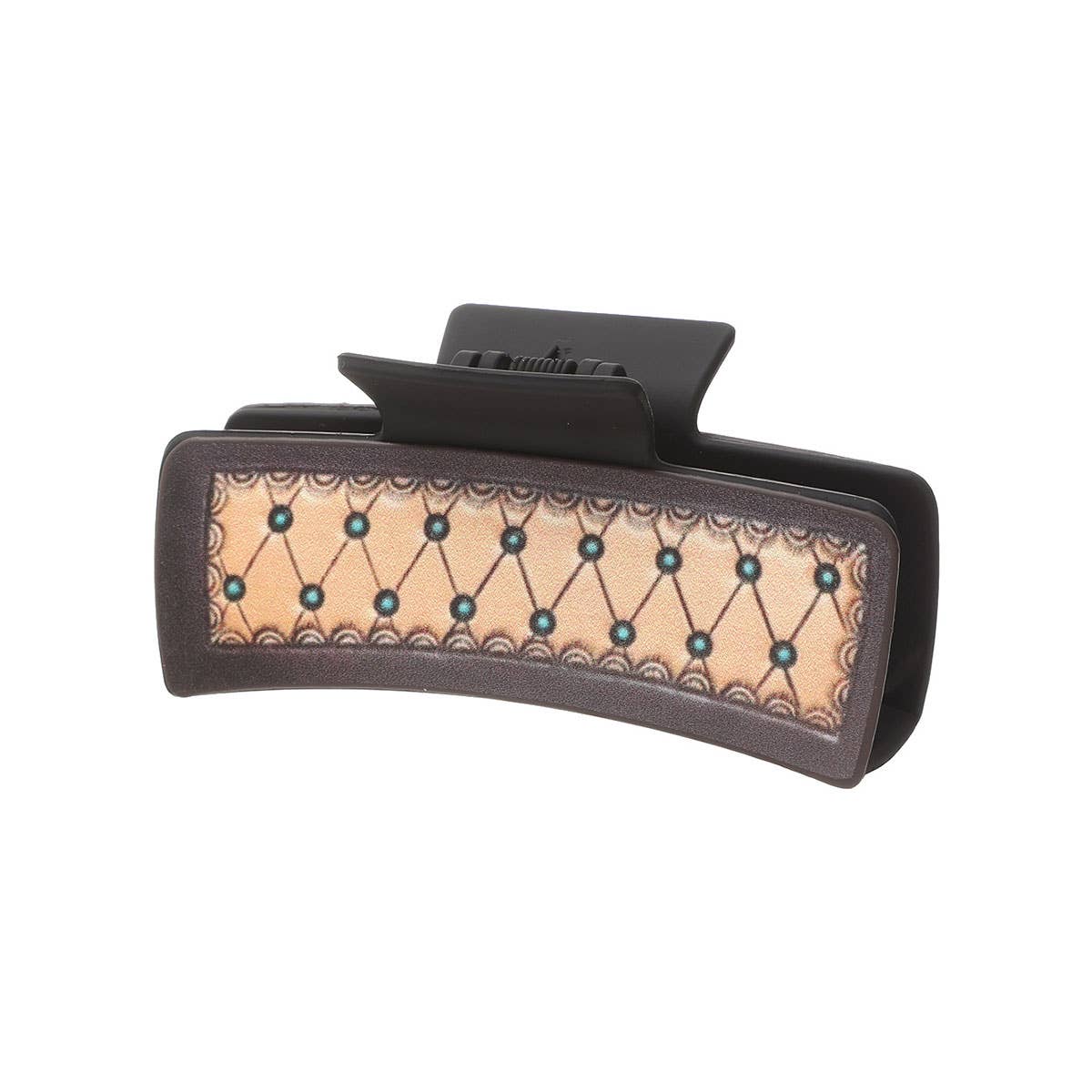 Sunflower PU Leather Hair Claw, Western Style_CWASC1618: TYPE6 / (OS) 1