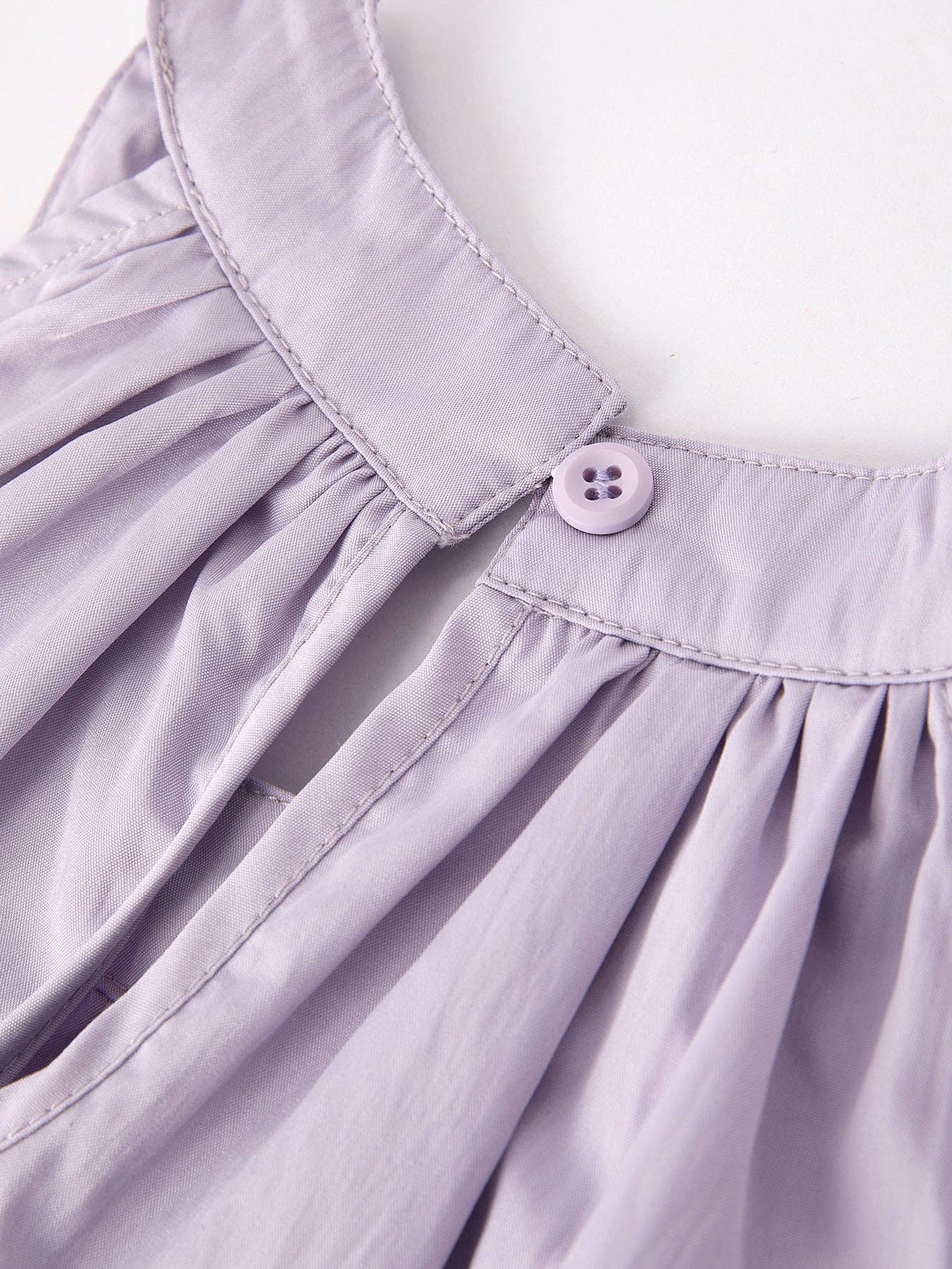 (Pre-order)Lavender halterneck dress: 7