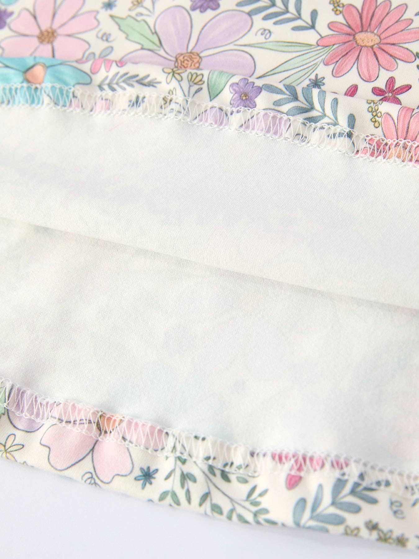 Spring Pastel Floral Girls Casual Dress: 5