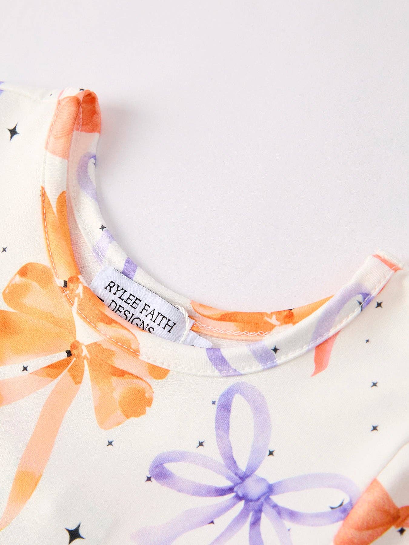 Halloween Bow Spring and Summer Girls Dress: 5