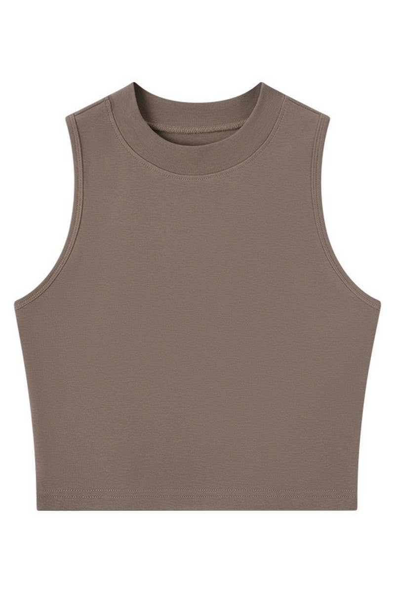 CWTTSL0515_SPRING AND SUMMER HOT GIRLS TANK TOP: WHITE / (L) 1