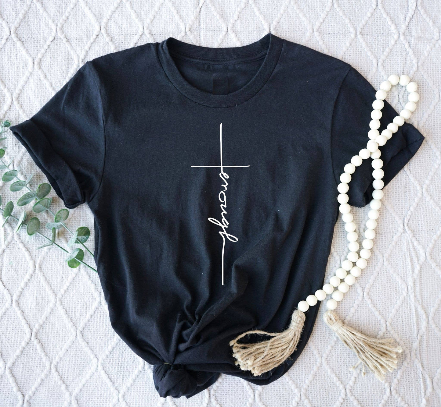 Christian Salt & Light Black Bella Graphic Tee: M
