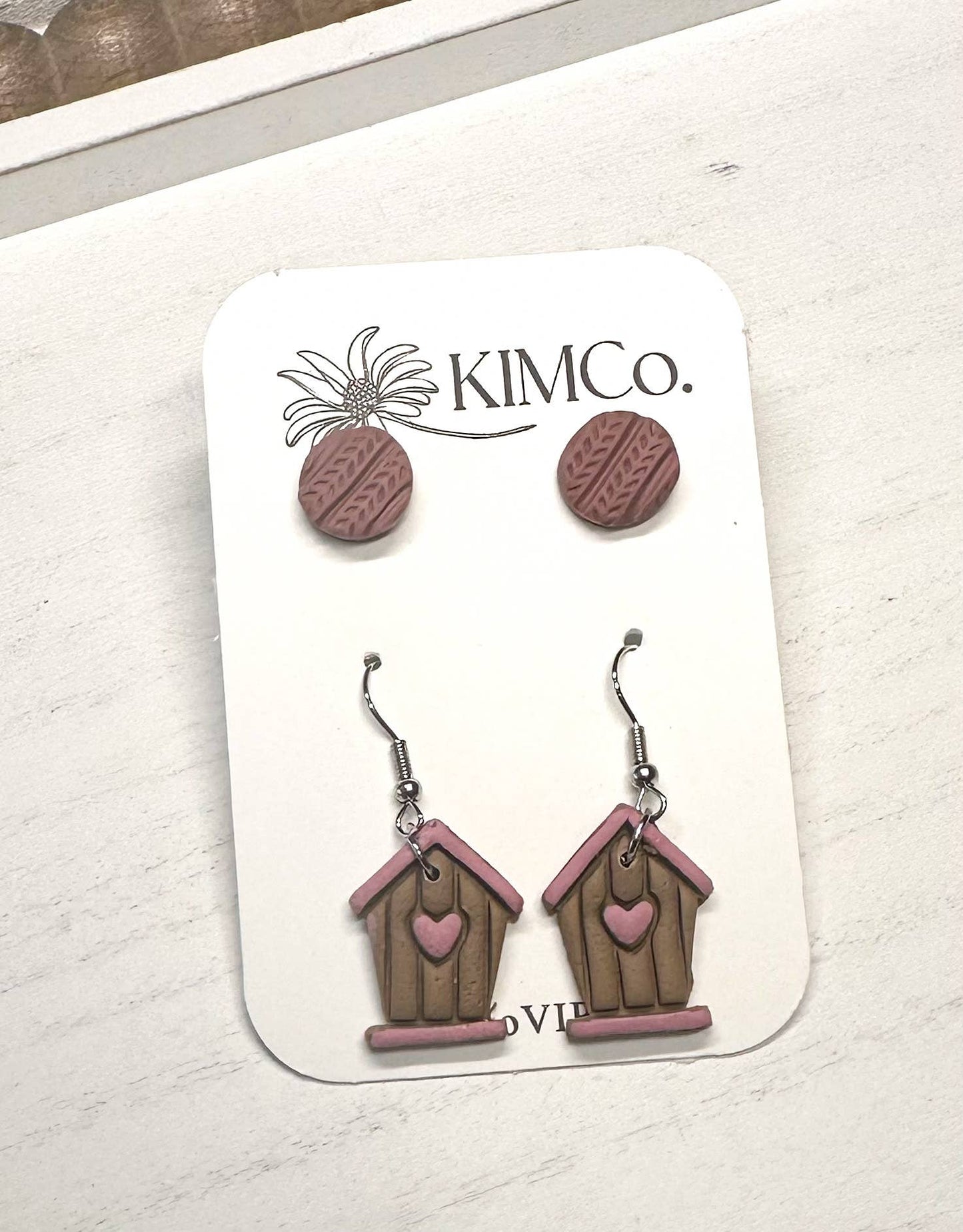 Polymer clay earrings * Multiple options: Sage