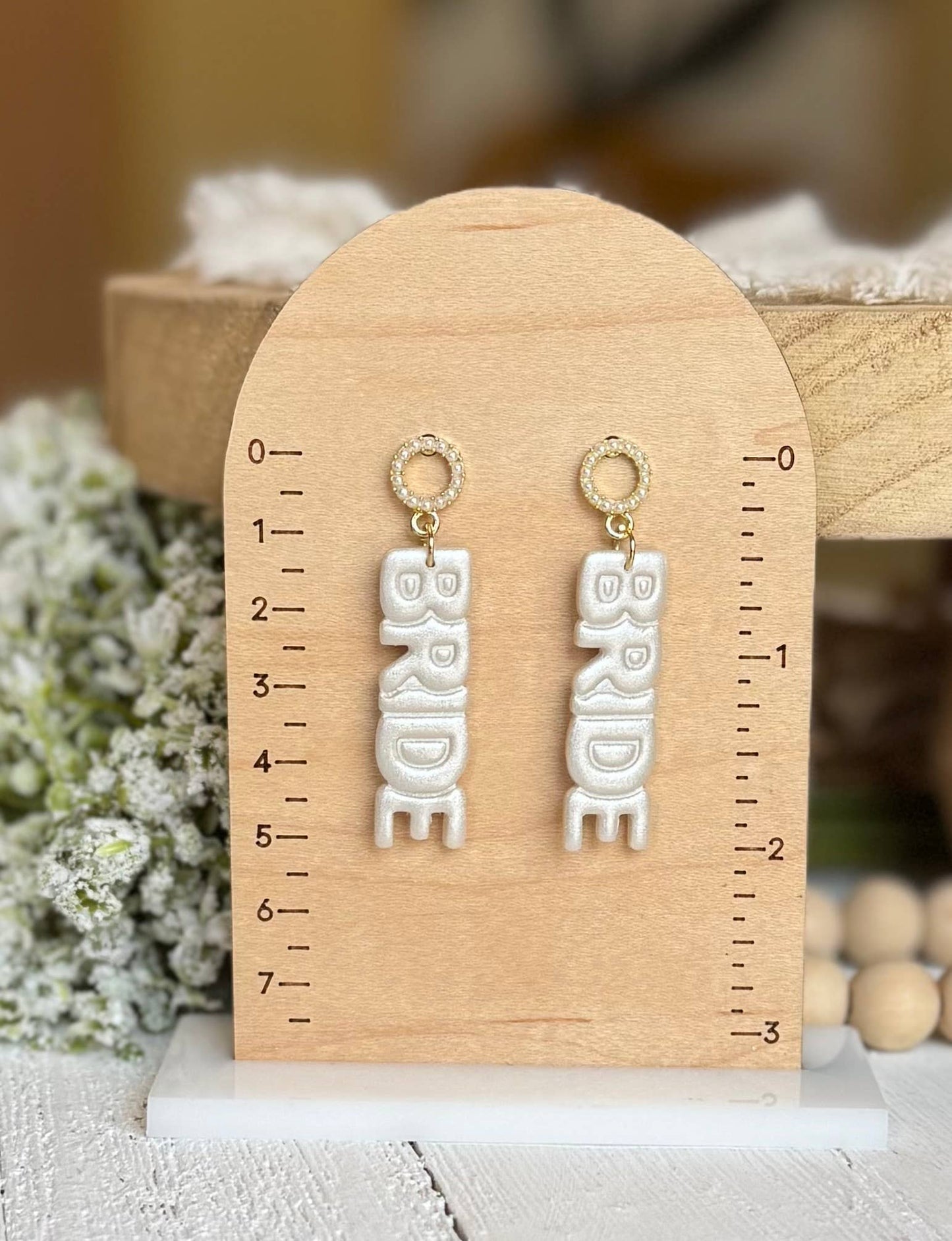 Bridal Earrings : Engagement Ring