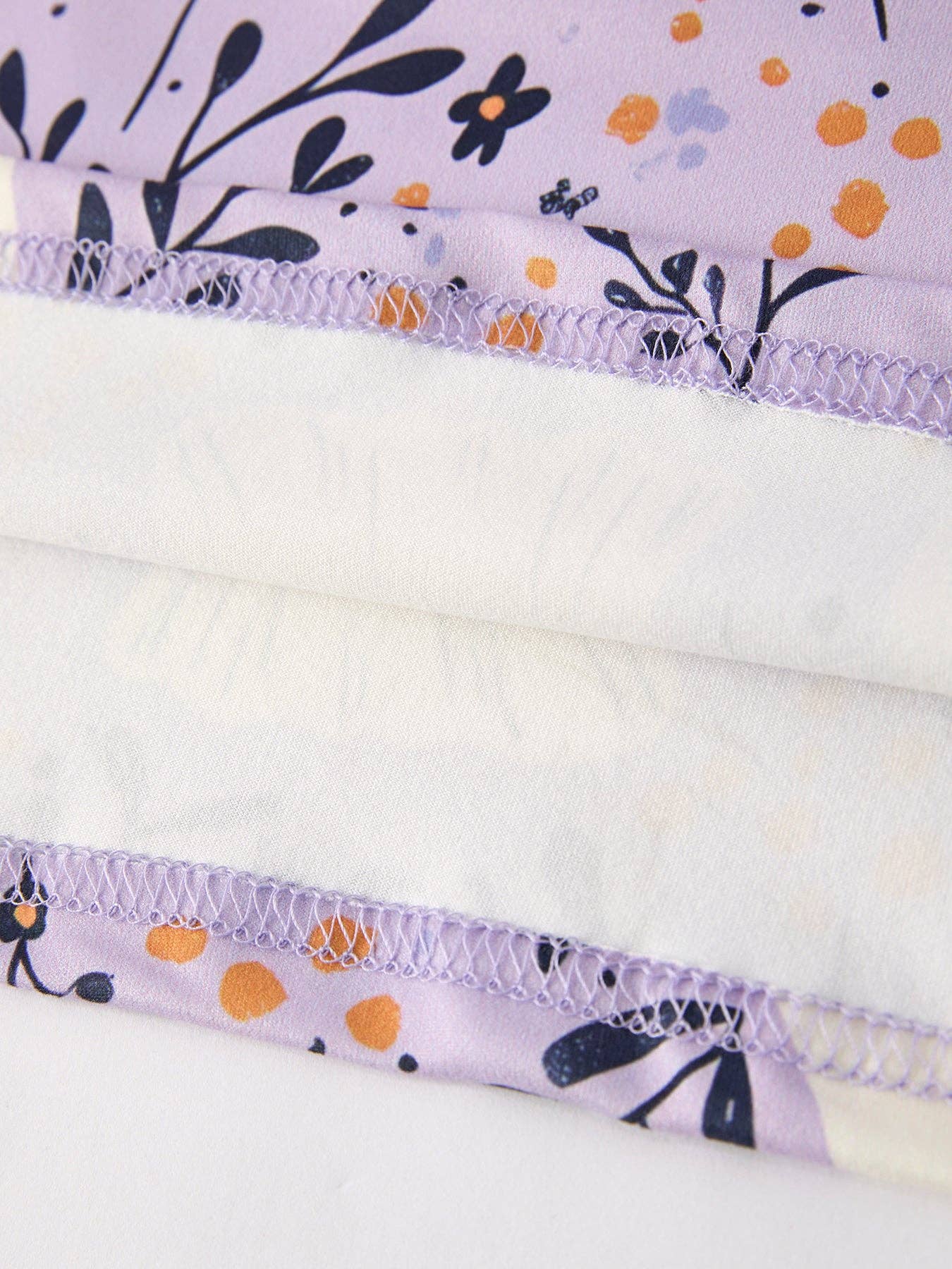 Halloween Purple Ghost Flying Sleeve Dress: 10/12