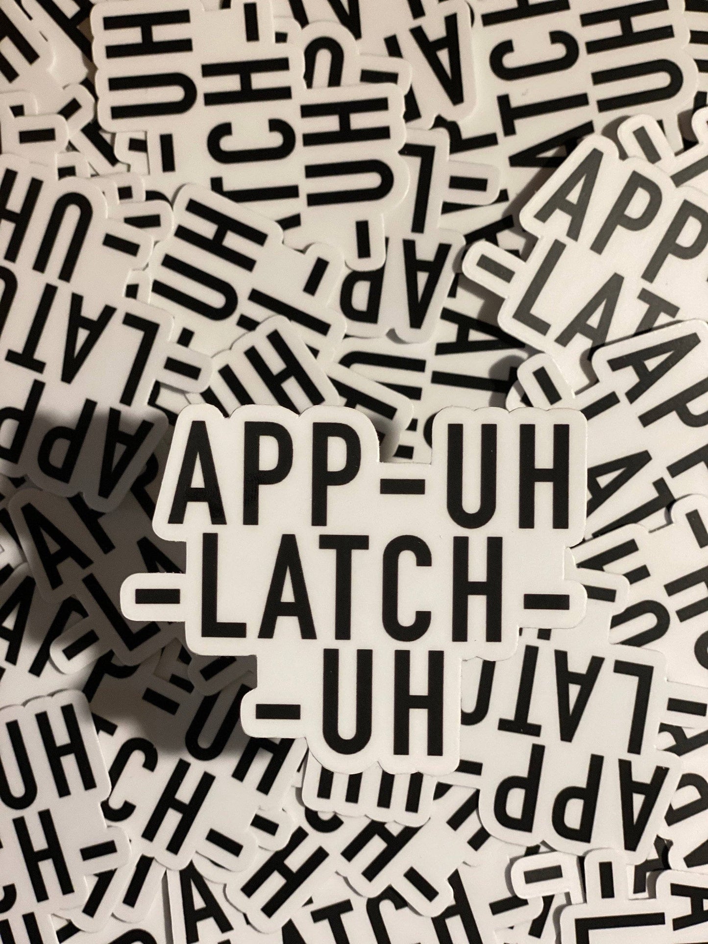 Appalachia: App-uh-latch-uh Sticker, hollers, Gift for Appal
