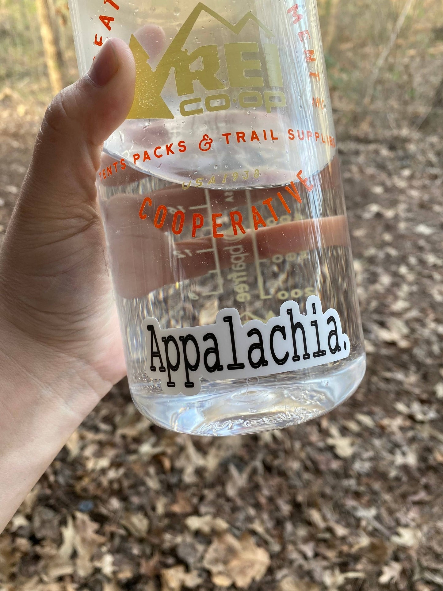 Appalachia Sticker, mountains, hollers, Gift for Appalachia