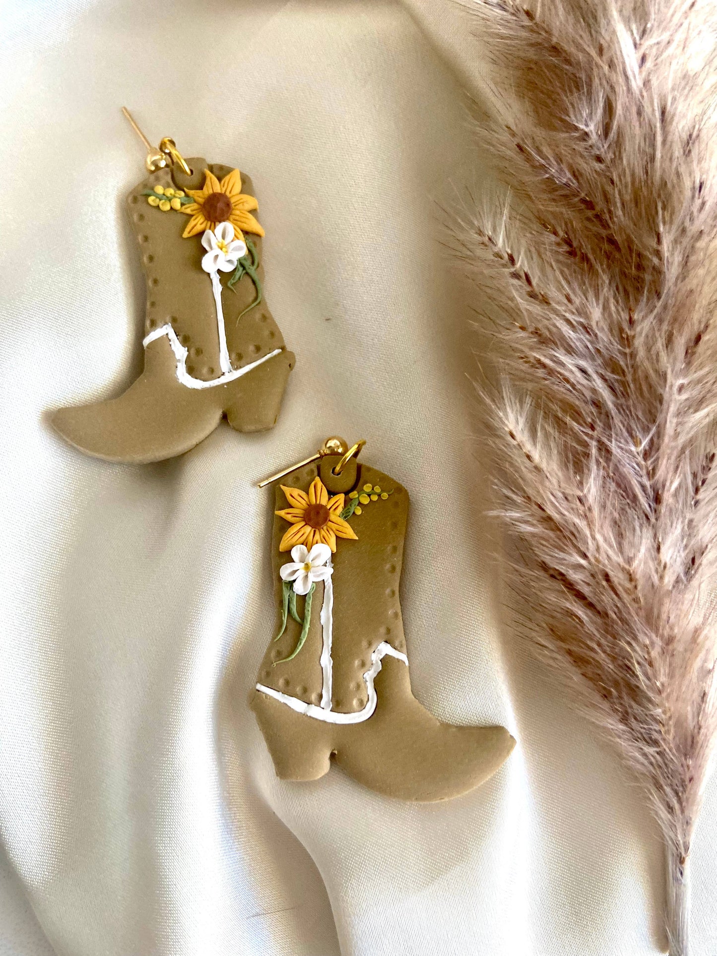 Summer/Fall Sunflower Cowboy Boots