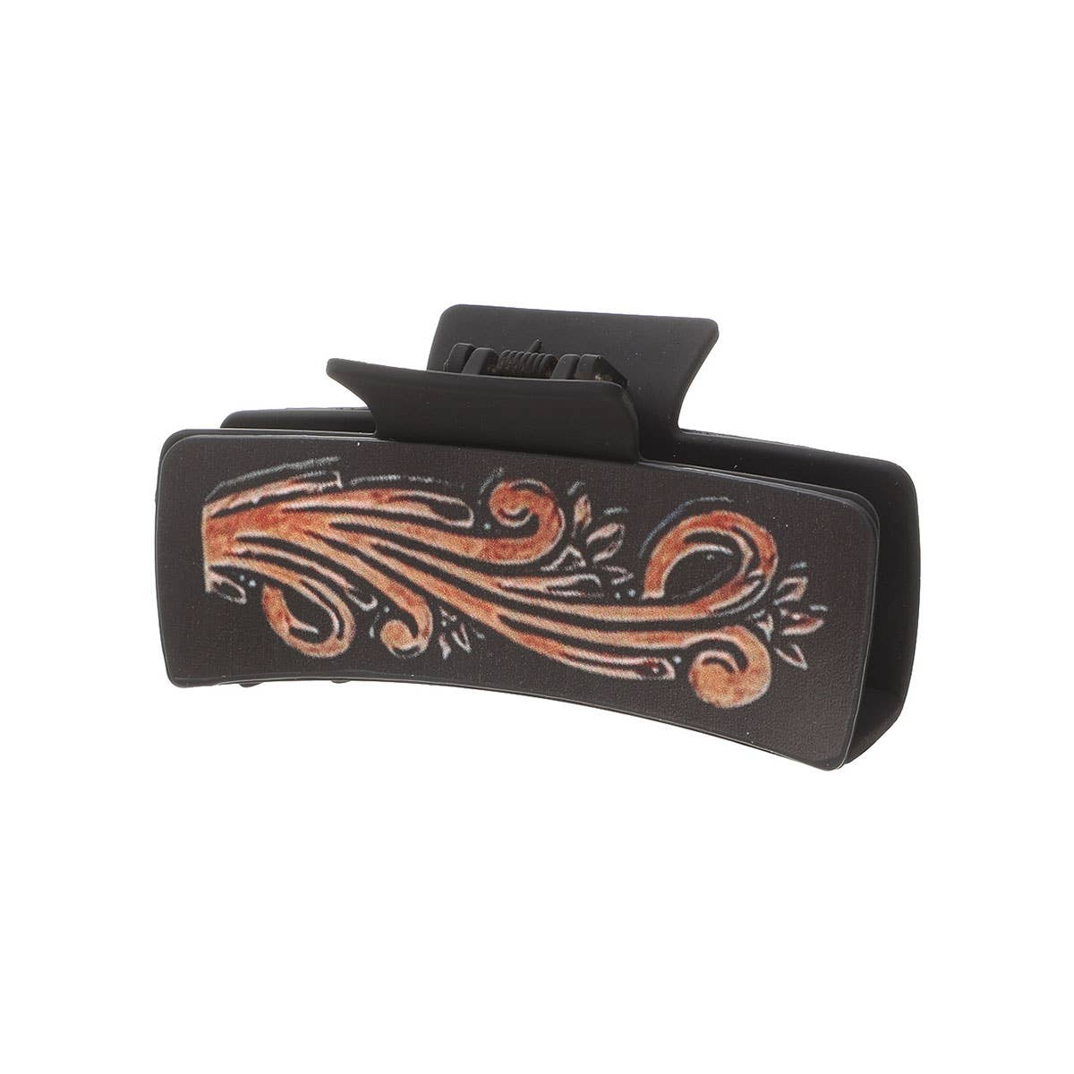 Sunflower PU Leather Hair Claw, Western Style_CWASC1618: TYPE6 / (OS) 1