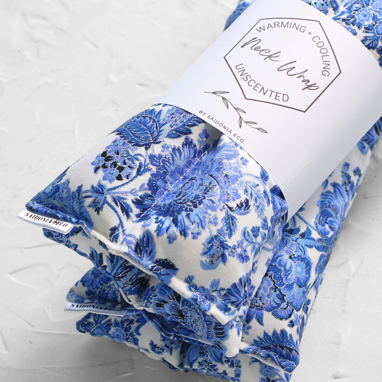 Hot Cold Neck Wrap - Oriental Chinoiserie Blue