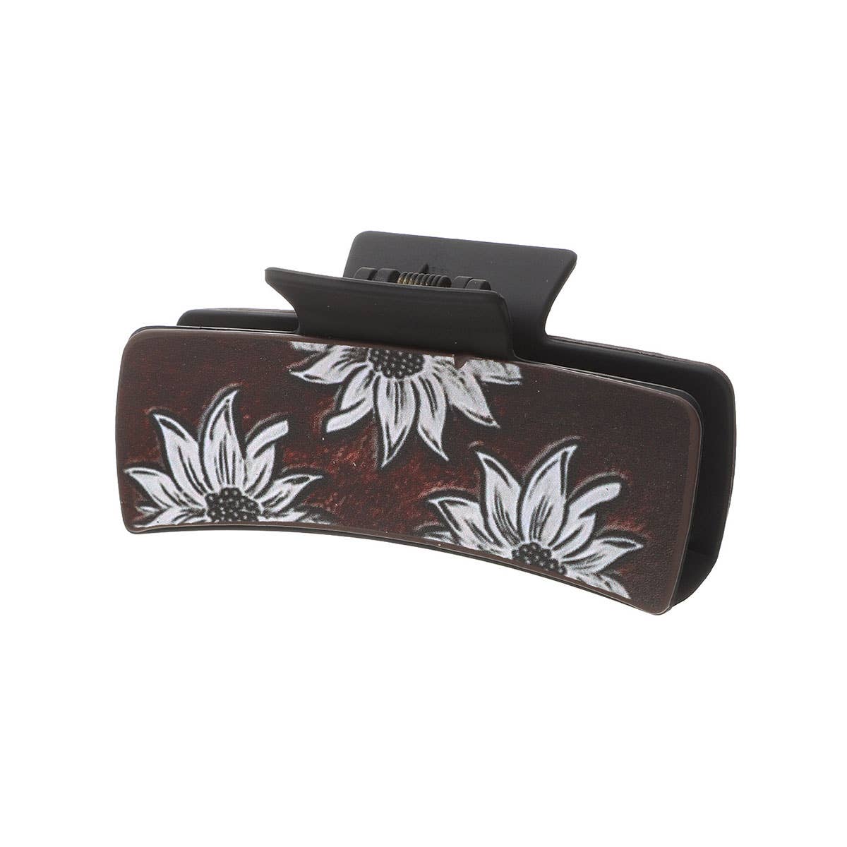 Sunflower PU Leather Hair Claw, Western Style_CWASC1618: TYPE6 / (OS) 1