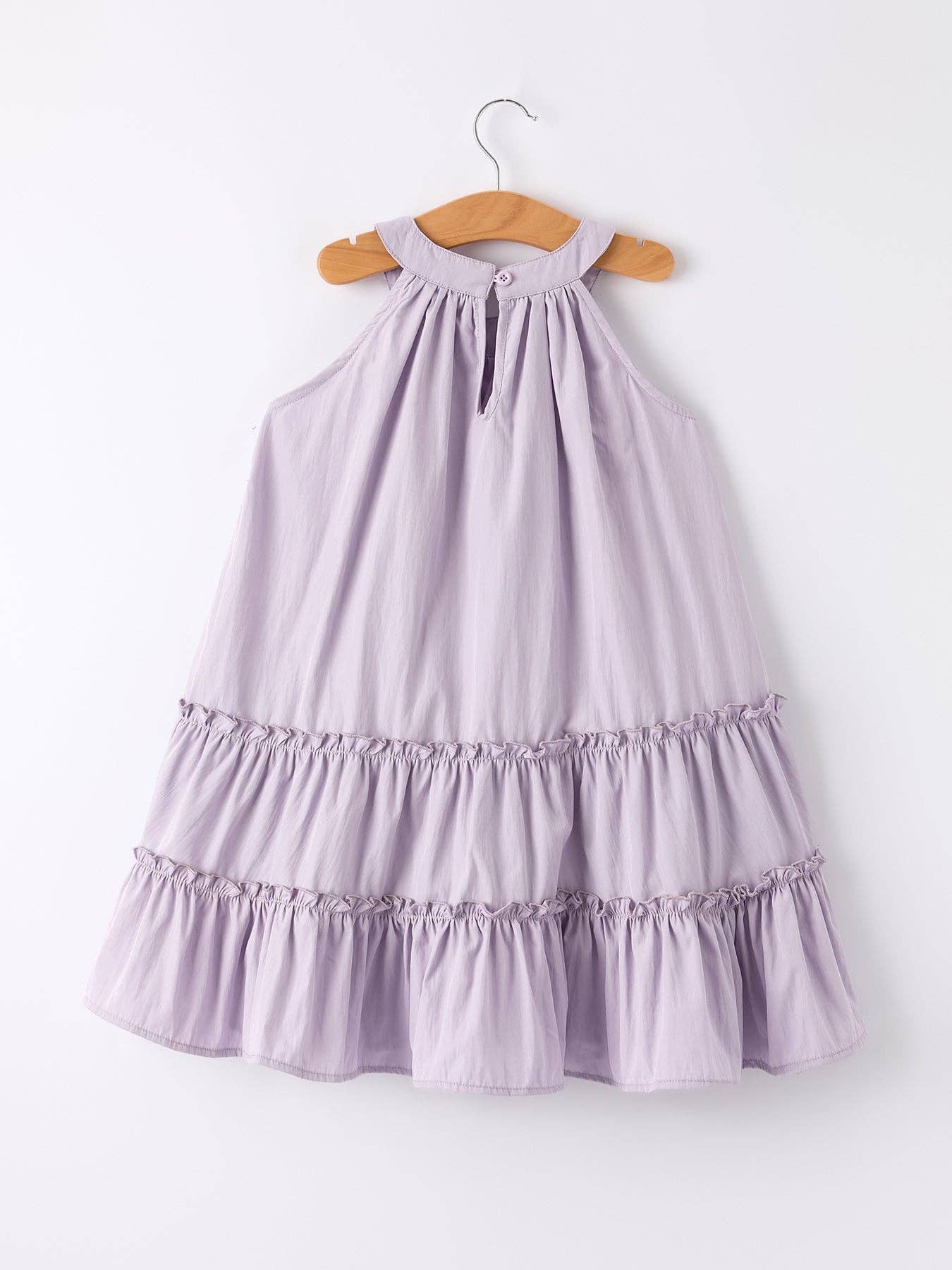 (Pre-order)Lavender halterneck dress: 5