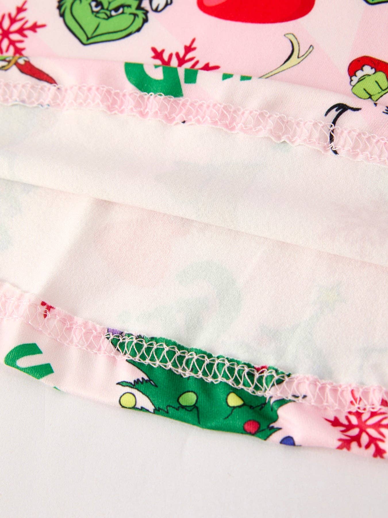 Winter Christmas Character Print Girls Dress: 5