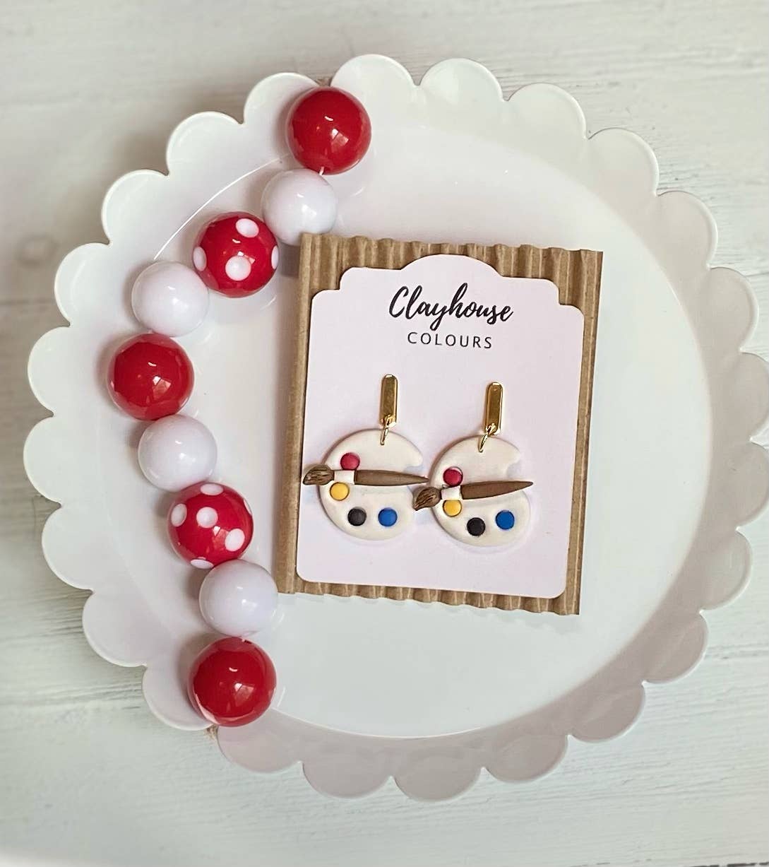Teacher Earrings | Back to School Earrings: Apple/Pencil/Ruler