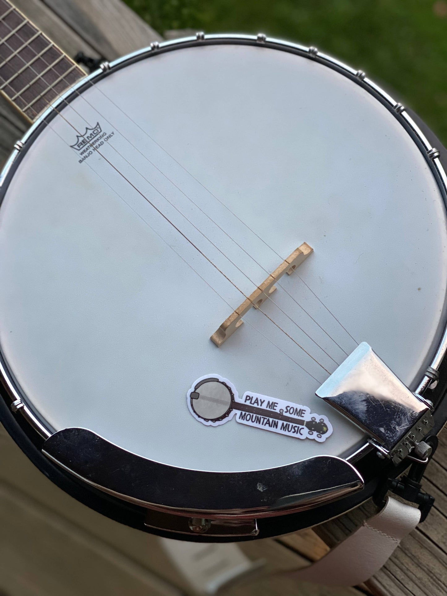 Play Me Some Mountain Music: Appalachian Banjo Sticker