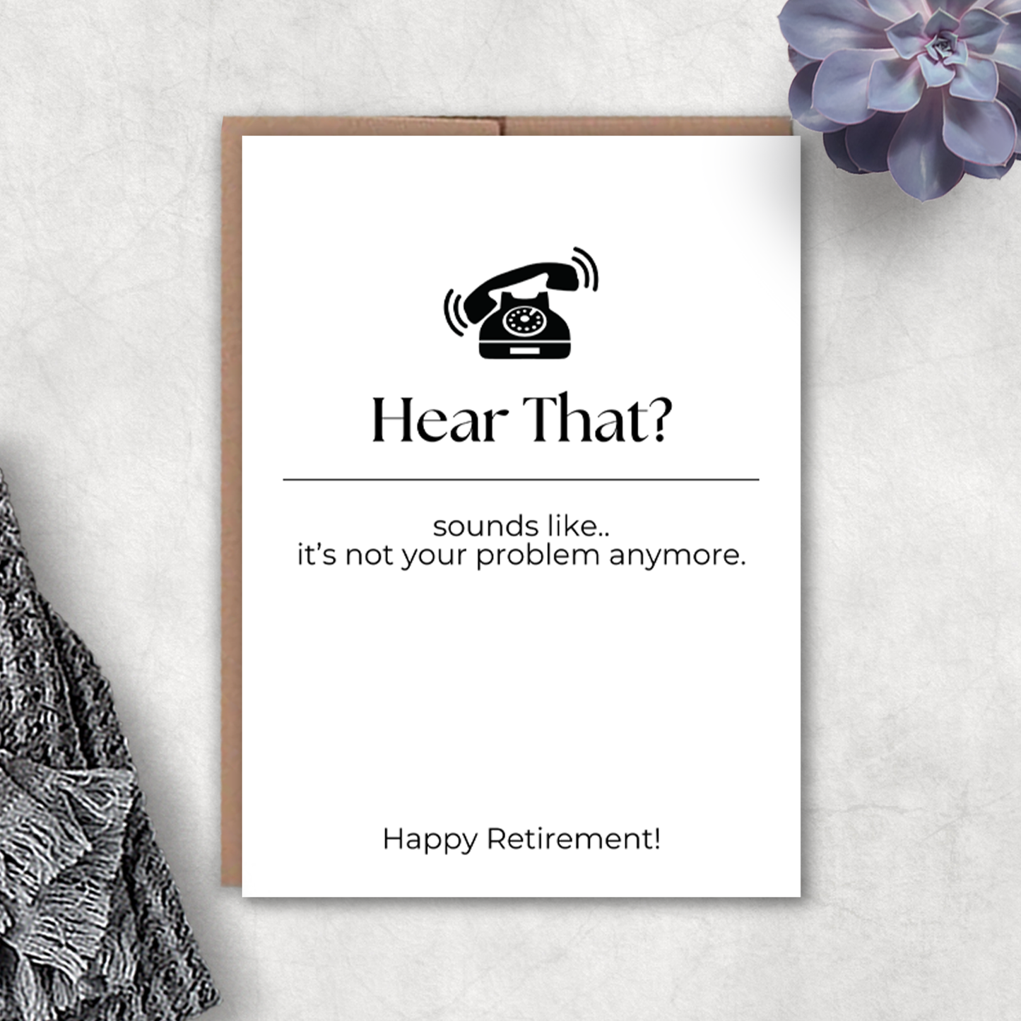Retirement Card