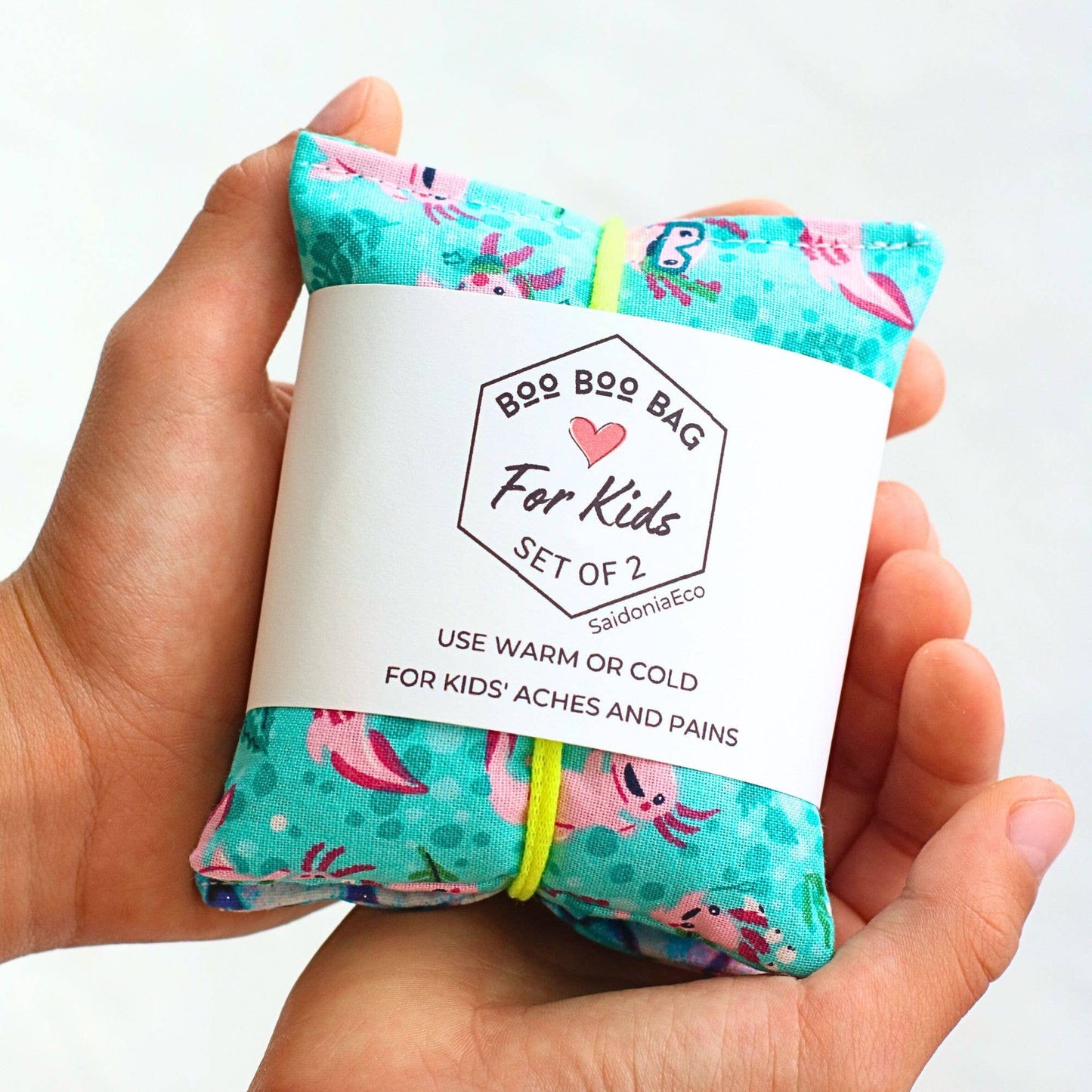 Boo Boo Bag For Kids - Hot Cold Rice Pack Minis Assorted 2pc