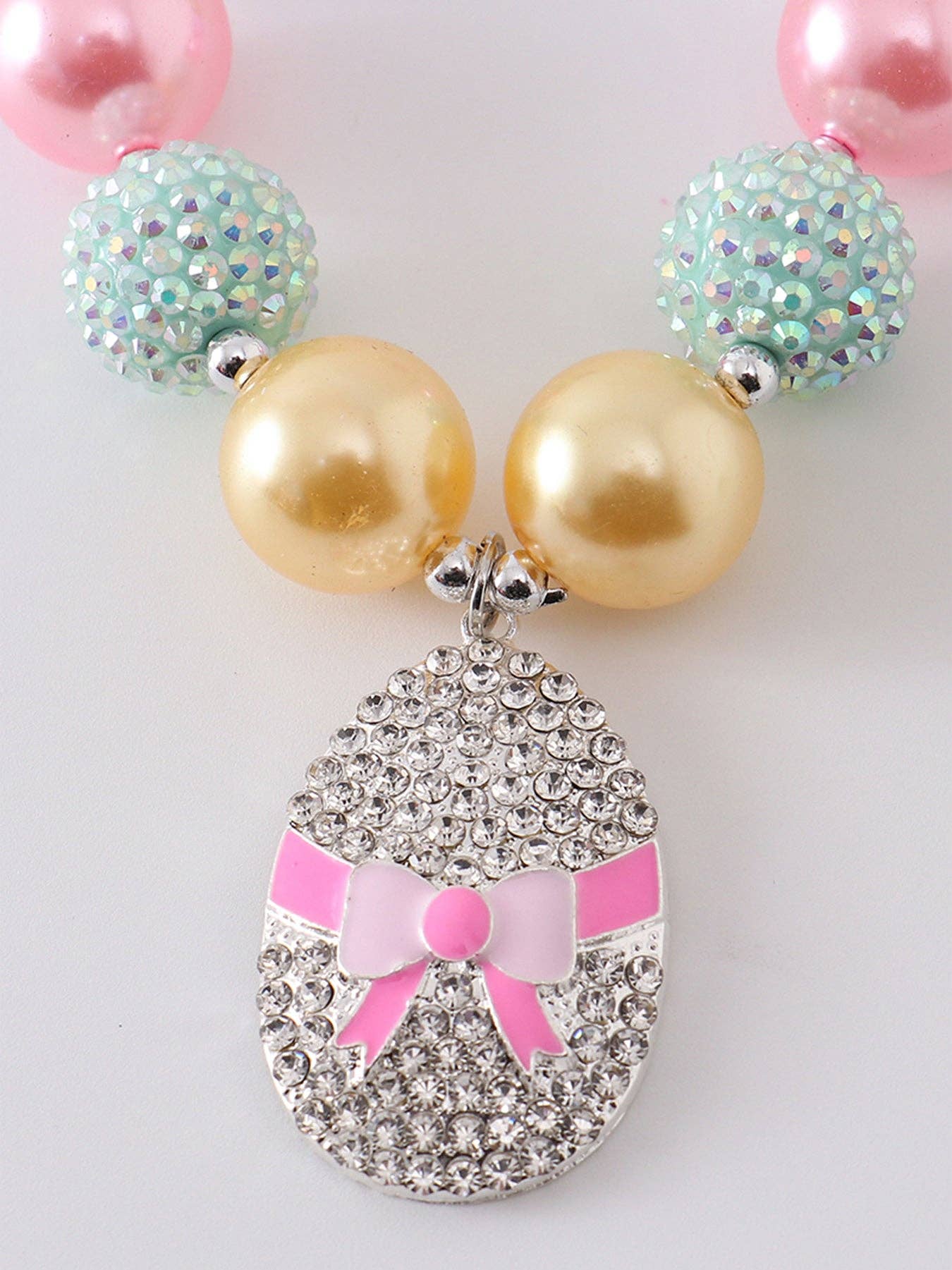 Colored egg Bubblegum Necklace: ACG201323002