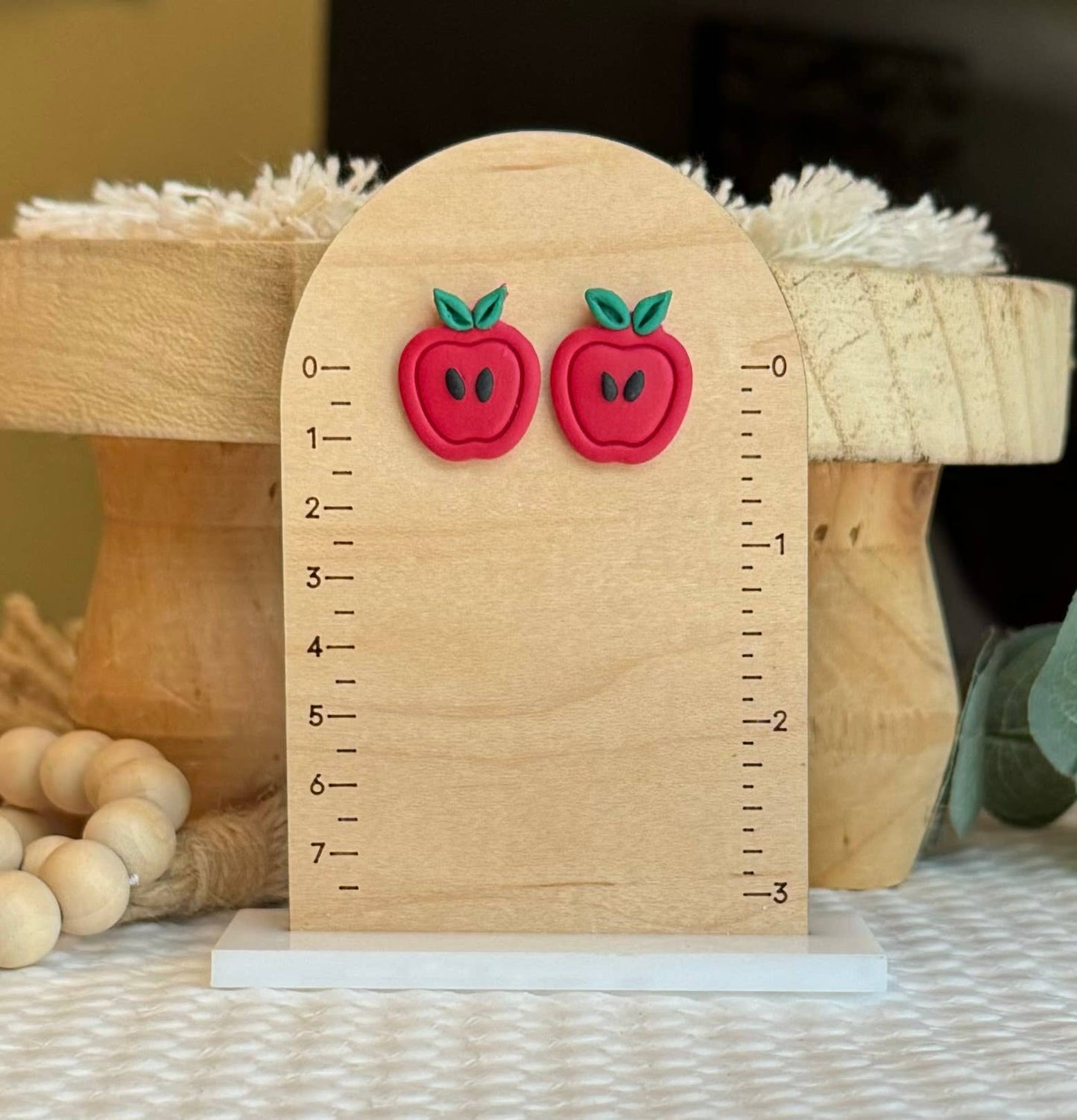 School Studs | Teacher Earrings: Pencils/Notebook Hearts