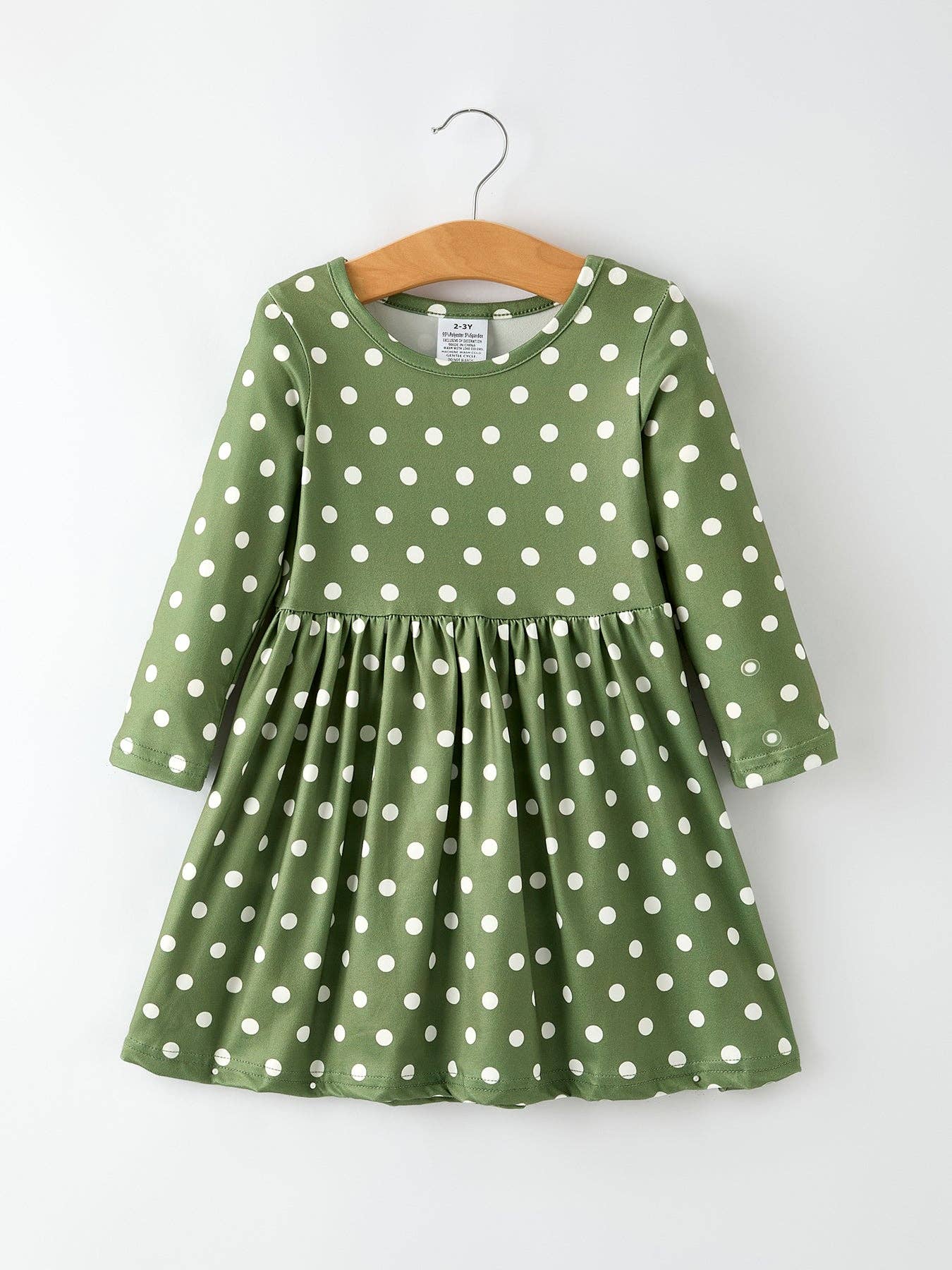 Fall Thanksgiving & Halloween Pumpkin Floral Print Long Sleeve Dress(2pcs): 4/5Y