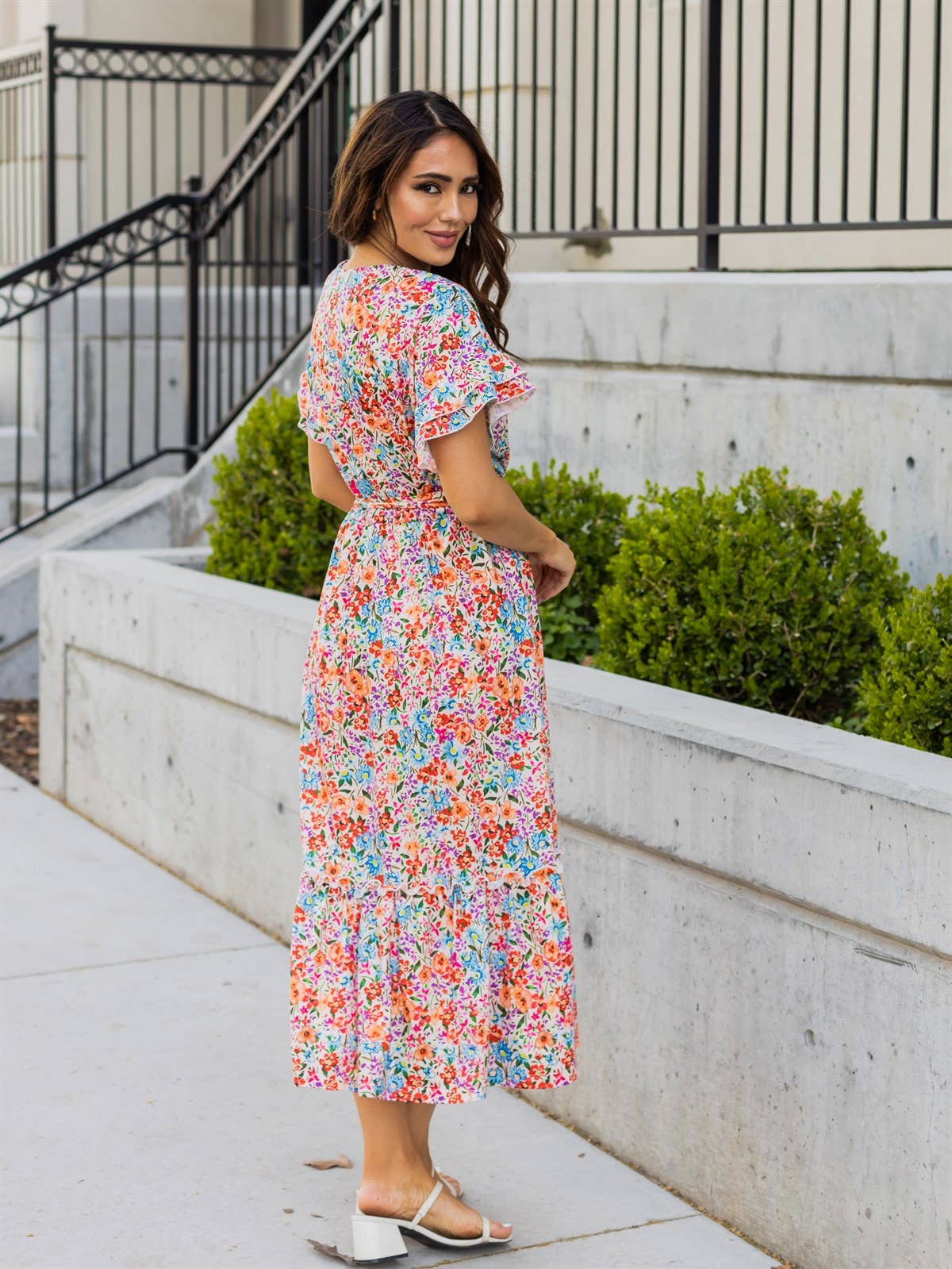 Floral Monroe Dress: XL 12-14