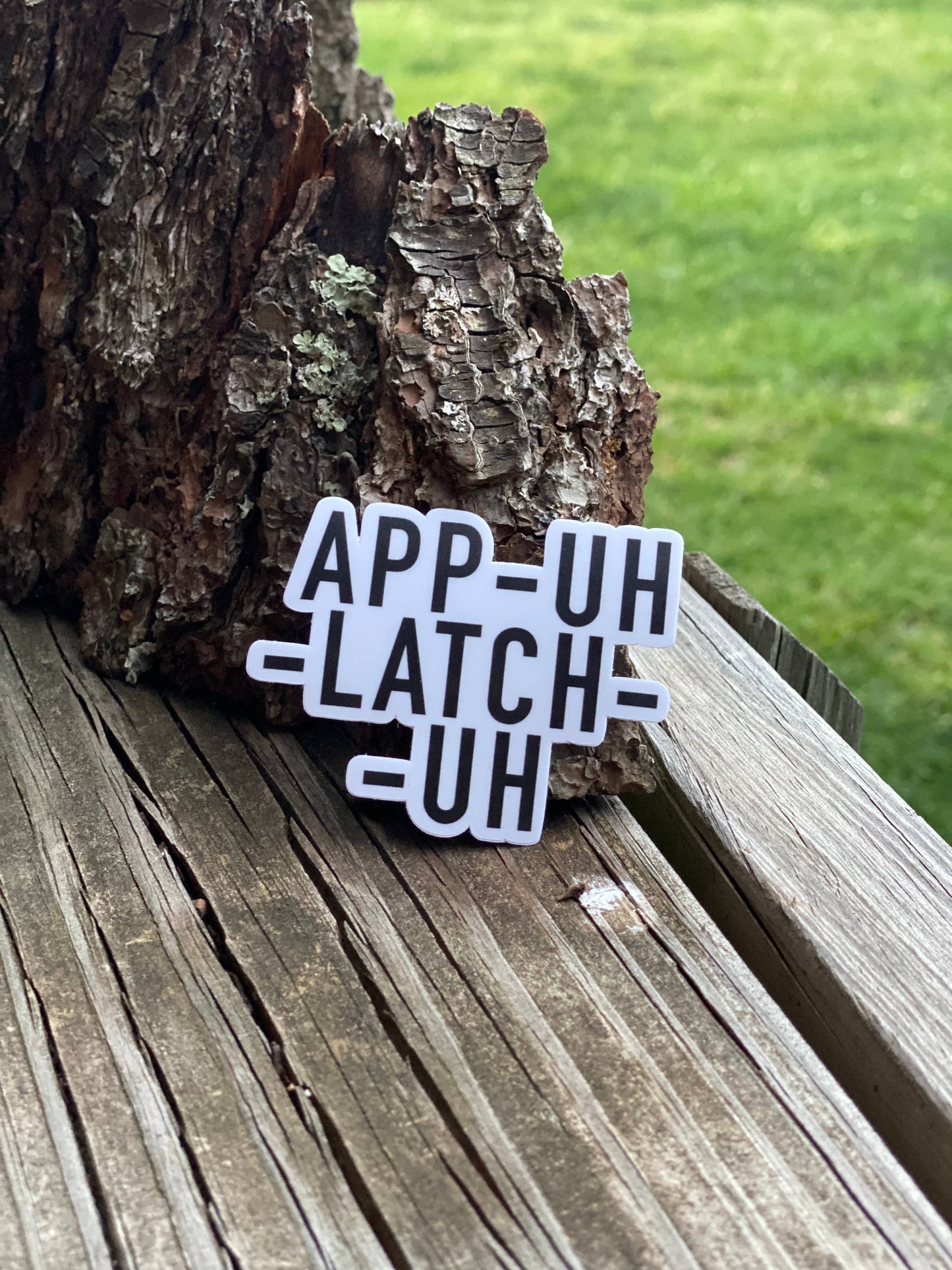 Appalachia: App-uh-latch-uh Sticker, hollers, Gift for Appal