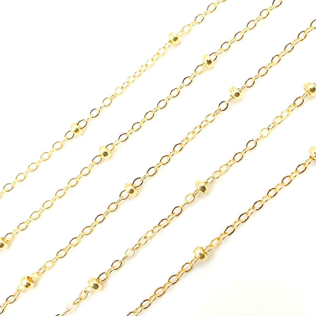 1381GF. 14K Gold Filled Ball Satellite Chain