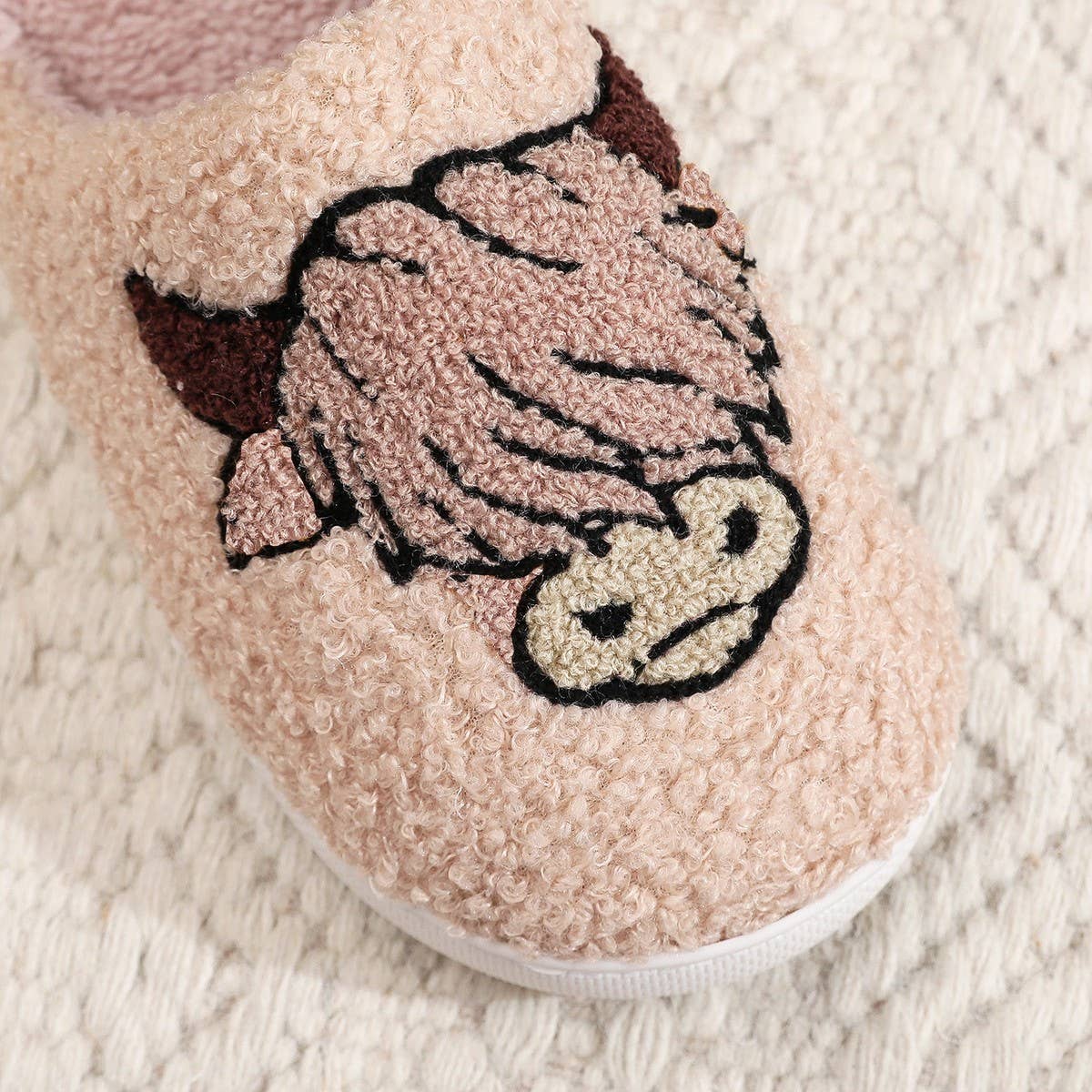 CHRISTMAS HOT-SELLING ANIMAL PRINT COTTON SLIPPERS_CWSHS0870: Brown / (10) 1