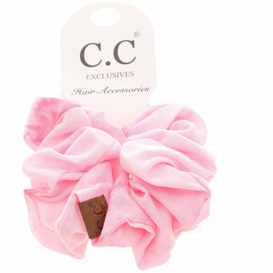 C.C Tie Dye Scrunchie: Pink