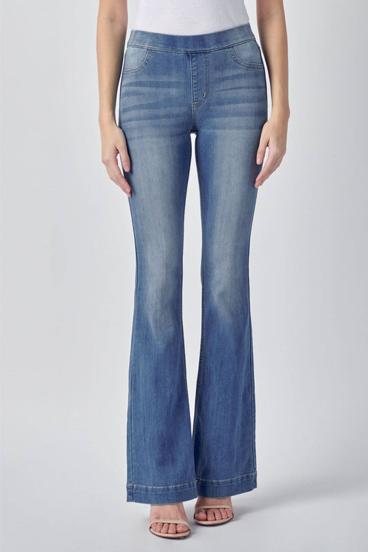 Medium Mid Rise Flare Jegging (open pack) [AB35324 sbs]: M
