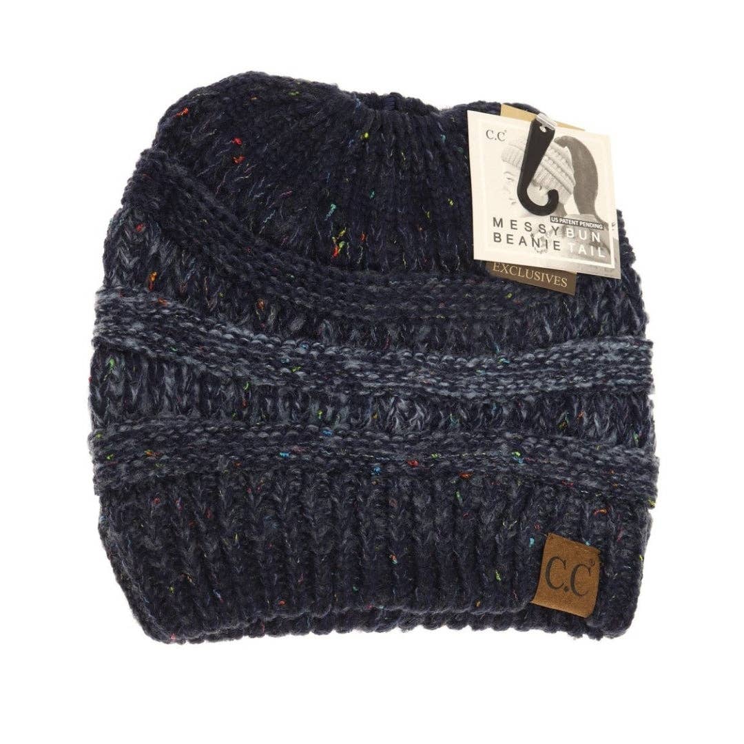 Flecked Ombre CC Beanie Tail MB817: Orange