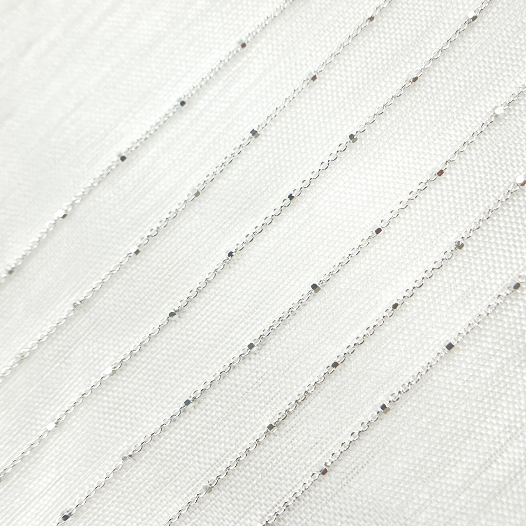 925 Sterling Silver Satellite Chain. Z36SS