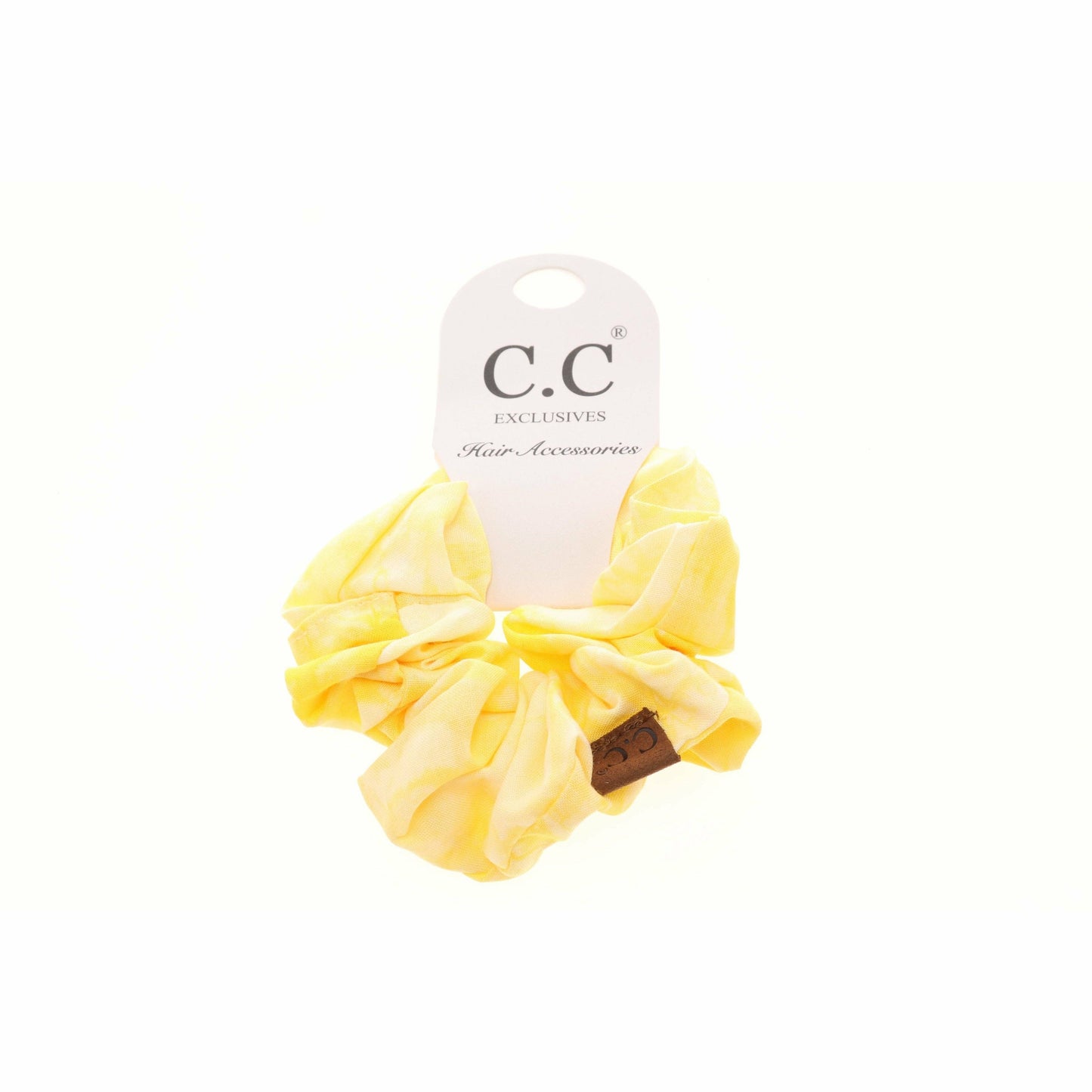 C.C Tie Dye Scrunchie: Coral