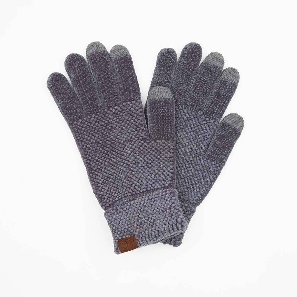 C.C Eco Friendly Chenille Gloves: Burnt Henna
