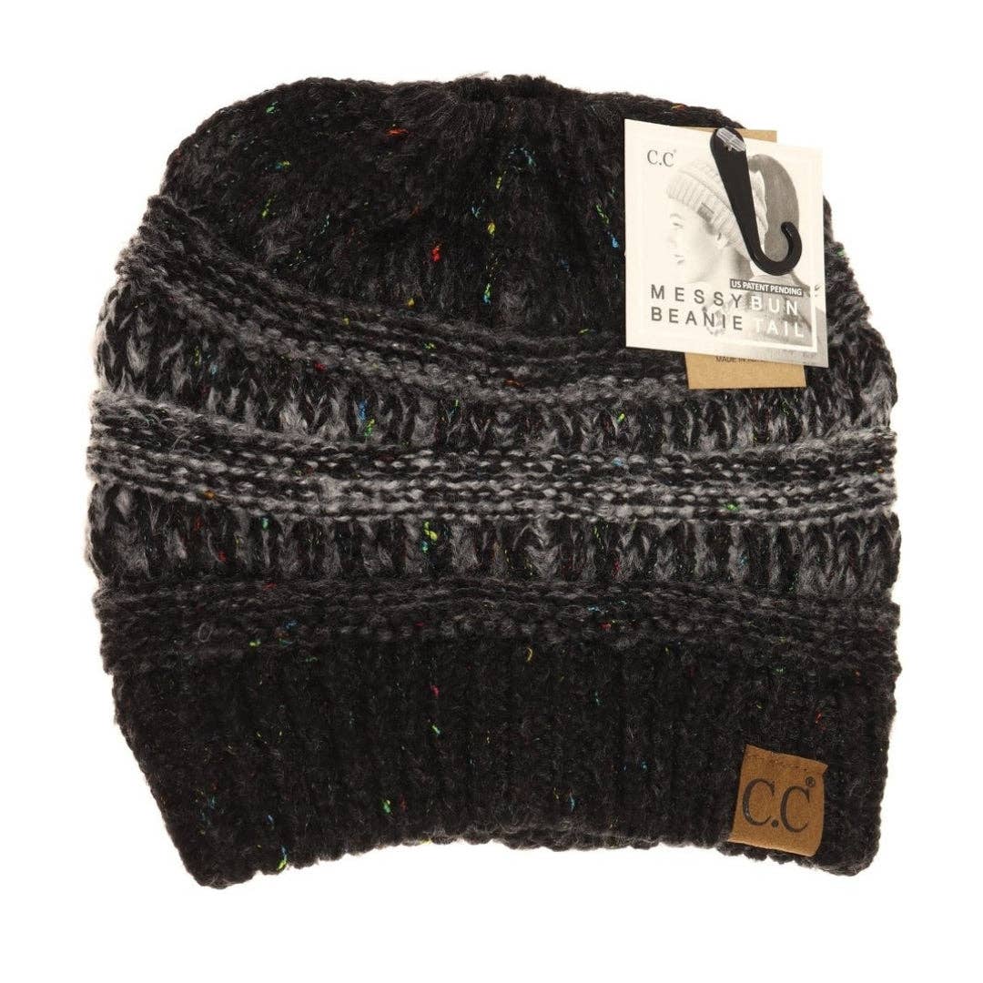 Flecked Ombre CC Beanie Tail MB817: Orange