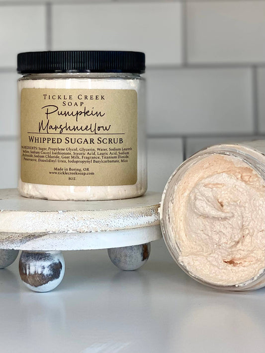 Pumpkin Marshmallow Whipped Sugar Scrub