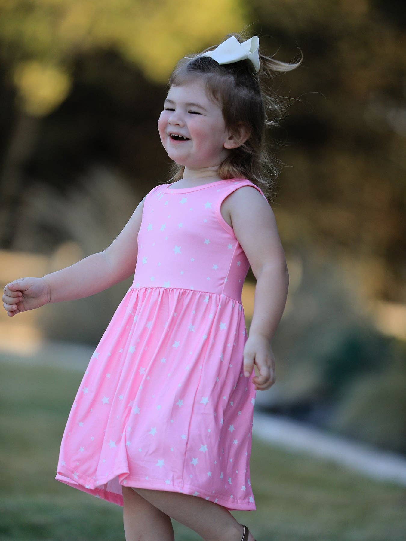 Rainbow Star Colorful 3-Piece Dress Set: 5-6Y