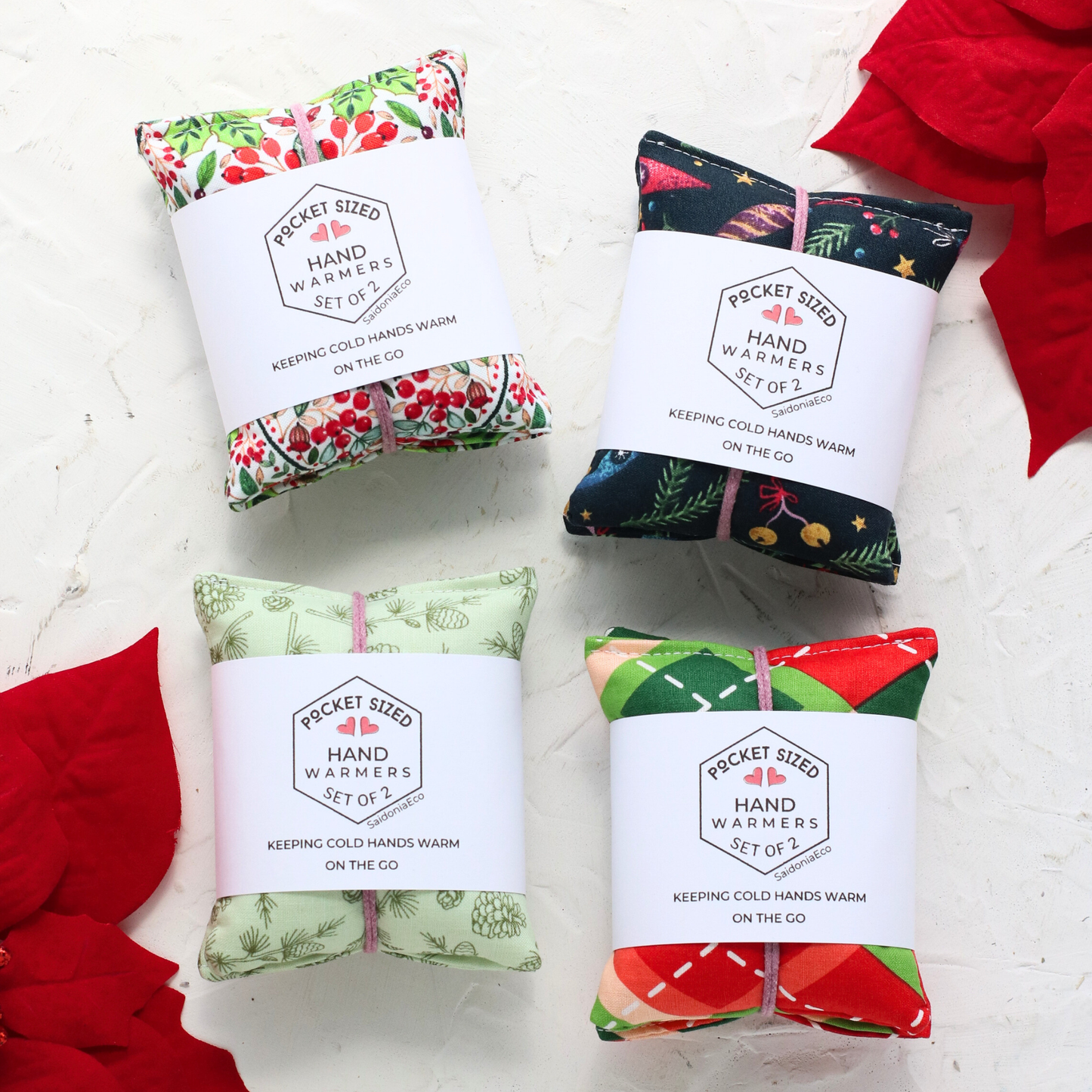 Microwavable Hand Warmers - Random Winter Designs