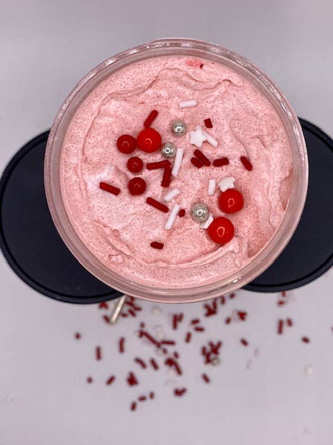 Peppermint Whipped Sugar Scrub