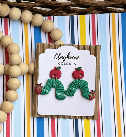 Teacher Earrings  | School Earrings: Caterpillar Arches