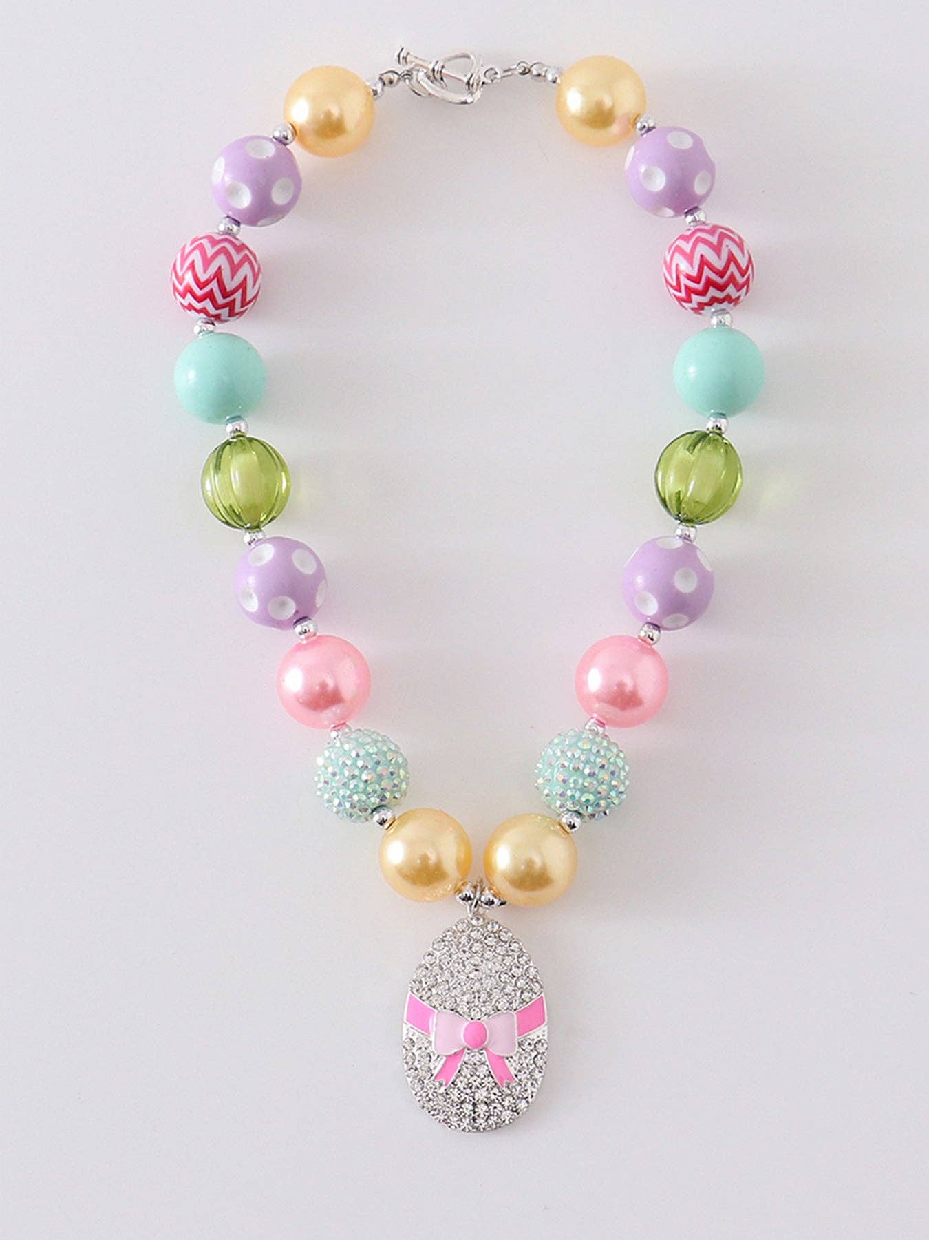 Colored egg Bubblegum Necklace: ACG201323002