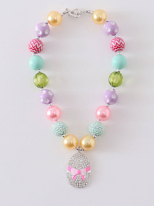 Colored egg Bubblegum Necklace: ACG201323002