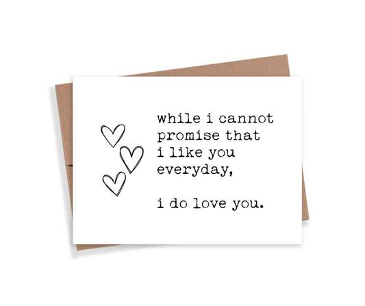 Love You Card