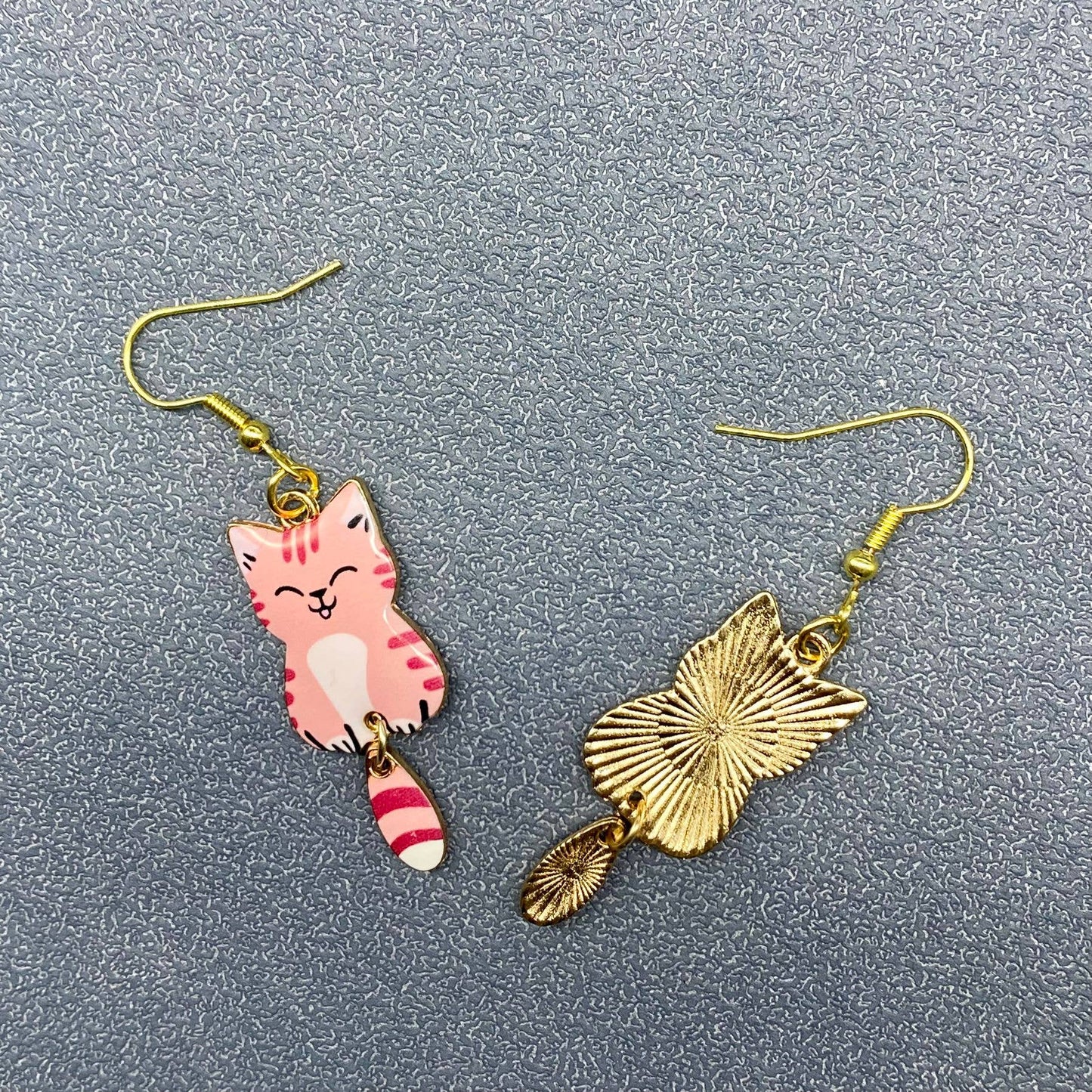 Multi-style Cat Dangle Earrings - YK : D