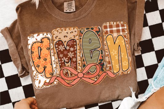 Amen Comfort Colors Shirt : 2x