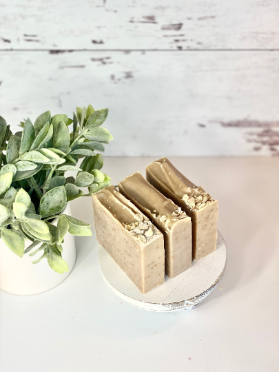 Goat Milk Soap Oatmeal & Honey